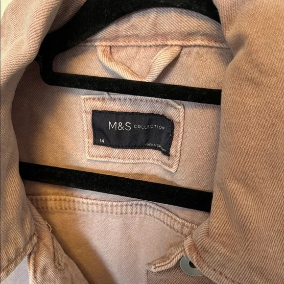 Marks & Spencer Pink Jean Jacket - Picture 3 of 6